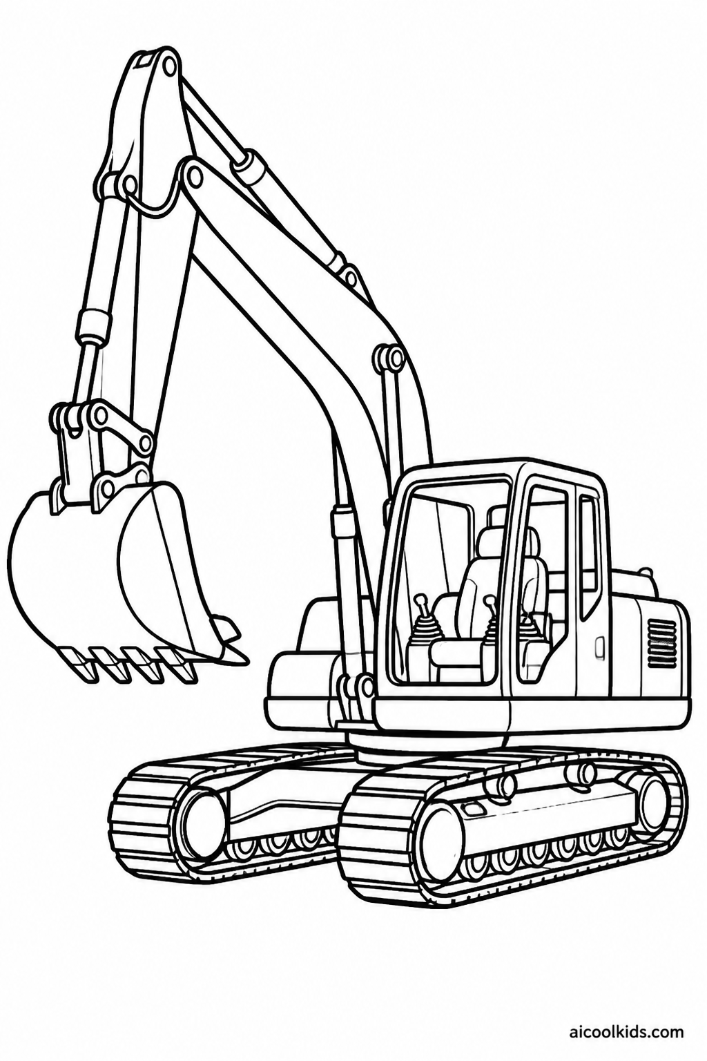 20+ Construction Vehicle Coloring Pages: Free Printable PDF Sheets for Kids Ages 6 to 10